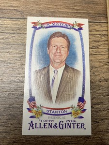 2016 Topps Allen and Ginter Mini US Mayors #USM4 Greg Stanton