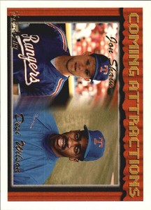 1994 (RANGERS) Topps Gold #775 Jon Shave/Desi Wilson