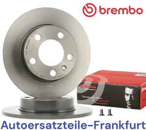2x Brembo Bremsscheiben HINTEN AUDI A1 A3 SKODA OCTAVIA SEAT LEON IBIZA VW GOLF - Bild 1 von 6