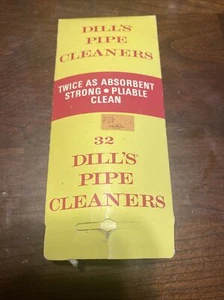 1 Package of 32 Dill's Dills by Dr. Grabow 6" Standard Pipe Cleaners Vintage - Picture 1 of 6