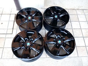 4 CERCHI IN LEGA 16 ORIGINALI SENZA GRAFFI SEMINUOVI BMW SERIE 1 2 X1 X2 - Foto 1 di 2