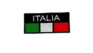 Flag patch embroidered iron / sew badge army airforce italia aeronautica pilota - Bild 1 von 1