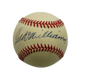Ted Williams HOF Autographed OAL Baseball Red Sox UDA Upper Deck w/Box 179912 - Bild 1 von 8