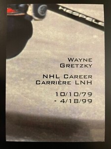 1999-00 Upper Deck McDonald's Gretzky Performance for the Record Puzzle #9 of 9