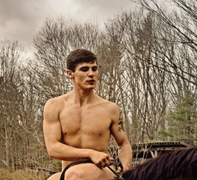 Handsome Male Portrait Fine Art Physique Photograph "One of a Kind" 8.5x11 5.19 - Image 1 of 2