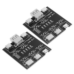 2 Pcs USB -Kabel -Tester Prüfplatine Für USB-Kabel Datenkabel-Testgerät - Photo 1/12