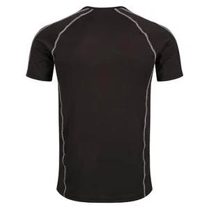Regatta Pro Top Hombre Negro Reciclado Secado Rápido Capa Base Manga Corta #TRS227 - Imagen 1 de 5