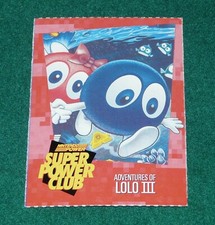 NNINTENDO POWER SUPER POWER CLUB SINGLE TRADING CARDS