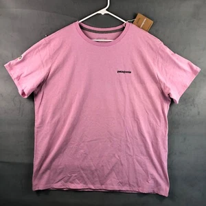 Patagonia Fitz Roy Icon Responsibili-Tee Mens Size XL T-Shirt 'Milkweed Mauve' - Picture 1 of 9
