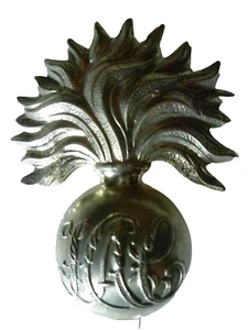 Honourable Artillery Company Vol Other Ranks Cap Badge White Metal Vintage - Picture 1 of 3
