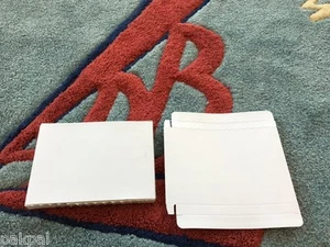 200 NEW 14MM 9MM 7MM 5MM DVD CASE CARDBOARD WHITE MAILER PEEL&SEAL,25PT, JS90NEW - Picture 1 of 3