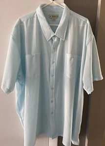 Haband Herren Polyester Hemd leicht 4x hellblau Freizeit Tanz Camp Sommer - Bild 1 von 6