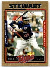 2005 Topps Gold Shannon Stewart 1334/2005 Minnesota Twins #144