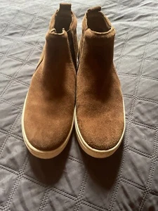 SOFI BRAND rust suede womens hightop shoes - Picture 1 of 4