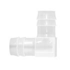 Plastic 3/4” Hose ID 90 Degree Elbow Barb Fitting, 6 Pcs Equal Barbed Joint S...