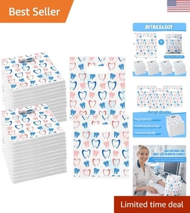 Bolsas dentales de plástico para el cuidado del paciente dental de 400 piezas de 9 X 8 pulgadas - Imagen 1 de 8