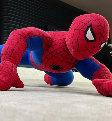 Vintage Marvel Spider Man Stuffed Plush Doll KELLYTOY 18” 202 Y2K  - Image 1 of 4