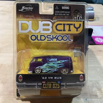JADA '62 VW Bus Volkswagen Panel Van Purple Dub City Oldskool Wave 3 12037 2006 - Image 1 of 2