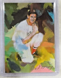 Ted Williams #89 Art Card Limited 38/50 Edward Vela Signed (Boston Red Sox) - Picture 1 of 2