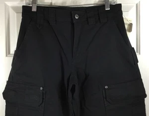 Duluth Flex Feuerwehrhose Cargo Arbeitshose Herren Größe 30 x 32 Relaxed Fit schwarz - Bild 1 von 9
