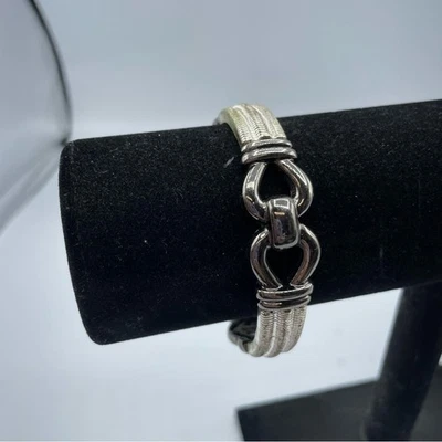 Napier Vintage Gold & Silver Tone Bracelet Foto 1 de 4