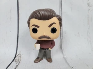 Funko POP! Parks and Recreation Ron Swanson with Coffee Mug (Loose OOB) - Picture 1 of 2