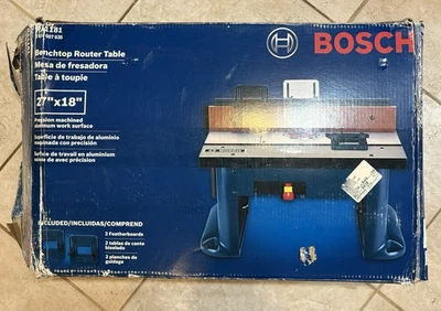 RA1181 Benchtop Router Table 27 in. x 18 in. Aluminum Top with 2-1/2 in. Vacuum - Image 1 of 4