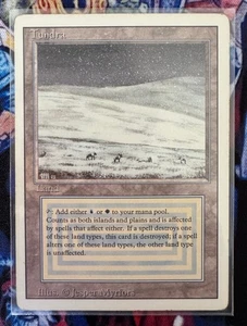 MTG Magic The Gathering - Tundra - Revised Edition (Exellent Condition) - Picture 1 of 4