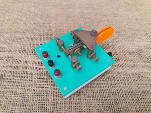 Nice Quality Paddle Morse Key 1970's - Picture 1 of 7