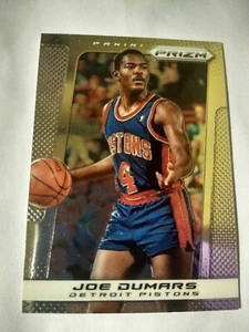 2013-14 Joe Dumars Panini Prizm NBA Card #216 Detroit Pistons Bad Boys Mcnees - Bild 1 von 2