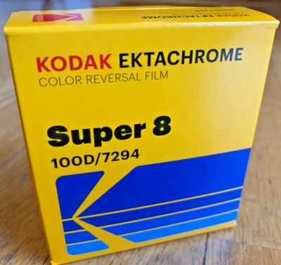 Kodak Ektachrome 100D 7294 Super-8 Color Reversal Film - NEW Fresh from Kodak - Image 1 of 4