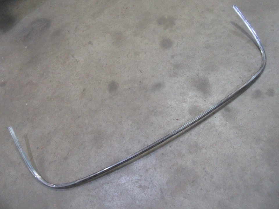 1954 Studebaker Commander 2 door sedan rear lower window trim molding piece  - Image 1 of 4