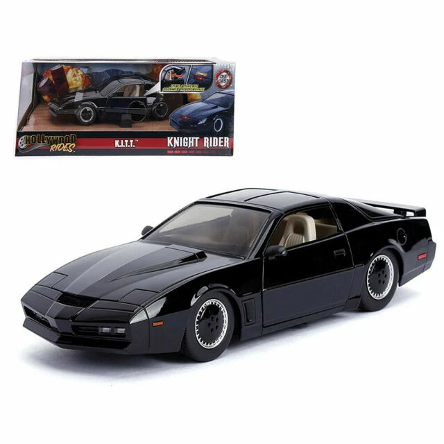 Jada 1: 24 Hollywood Rides Knight Rider KITT with Light Pontiac Firebird - 30086