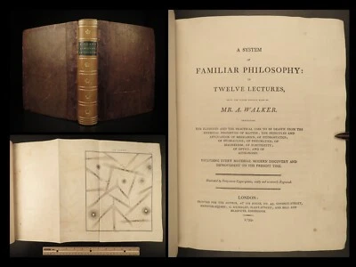 1799 Science Lectures Adam Walker Electricity Astronomy Optics Chemistry Physics - Image 1 of 4