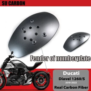 100% Carbon Fiber For Ducati Diavel 1260 /S XDiavel Diavel V4 Rear Wheel Mudflap - Picture 1 of 7