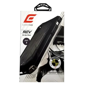 Funda protectora de alto impacto Element REV para iPhone XS/X negra - Imagen 1 de 3