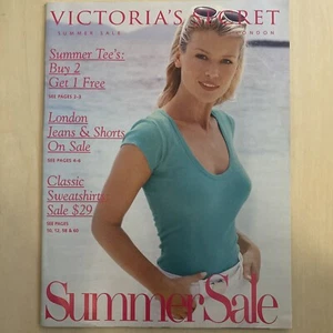 Summer Sale 1996 Victoria's Secret Catalog DANIELA Pestova YASMEEN Ghauri Rare - Picture 1 of 9