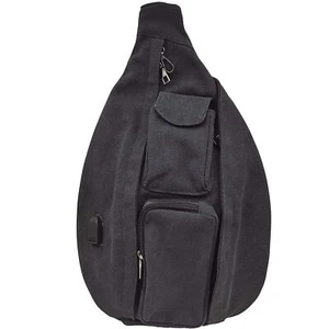 NuPouch Charcoal Anti-Theft Rucksack - Picture 1 of 2
