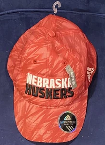 Nebraska Cornhuskers Adidas Climalite New With Tags Hat Cap Huskers - Picture 1 of 6