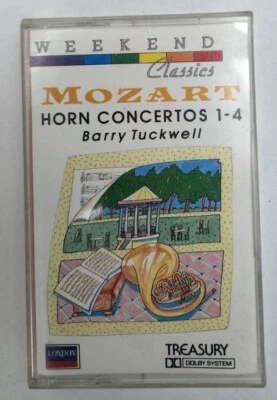 Mozart: Horn Concertos Nos. 1-4 Barry Tuckwell Cassette Tape London Symphony - Image 1 of 4