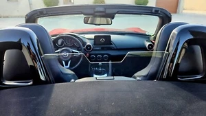 Mazda Mx5 /Abarth 124 Spider Soft Top Acrylic Wind Deflector - Imagen 1 de 10