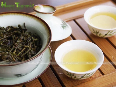 Fragancia dulce y floral Da Wu Ye NO.1 Big Grey Feng Huang Dan Cong Oolong té Foto 1 de 2