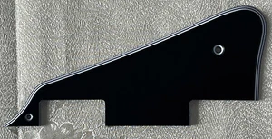 Custom For Gibson Epiphone Les Paul All LP Style Guitar Pickguard 5-Ply Black - Picture 1 of 4