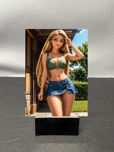 Princess Waifu Anime Custom Art Trading Card NSFW AVAILABLE W4251 - Picture 1 of 2