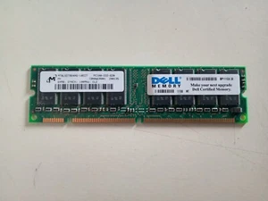 MICRON PC100-222-620 64MB 100MHZ RAM DELL MEMORY CARD FREE POSTAGE AUST WIDE - Picture 1 of 2