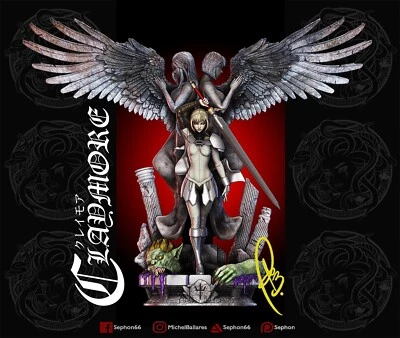 Clare Claymore modello in resina kit da assemblare e dipingere - Immagine 1 di 4