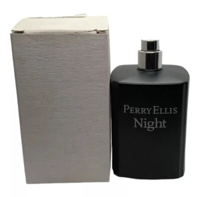 Perry Ellis Night EDT Spray Para Hombres 3.4 Fl OZ 100 ML Nuevo En Caja de Prueba Sin Tapa Foto 1 de 2