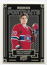 22/23 UPPER DECK SERIES 2 UD PORTRAITS ROOKIES Hky (#P41-P80) U-Pick From List