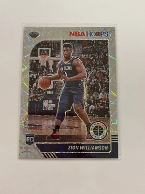 2019-20 NBA Hoops Premium Stock You Pick 1 Complete Your Set Silver Holo Zion Ja - Image 1 of 4