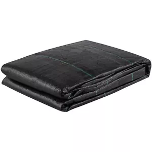 Geotextile Fabric 12.5x50ft 3.5oz Woven PP Driveway Drain Cloth Weed Barrier - Picture 1 of 7
